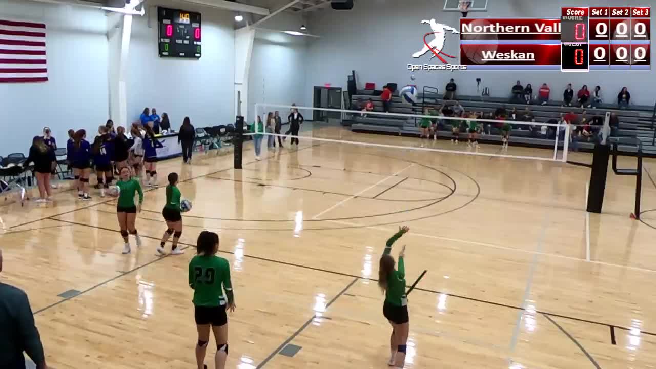 Northern Valley vs. Weskan Volleyball OpenSpacesSports7