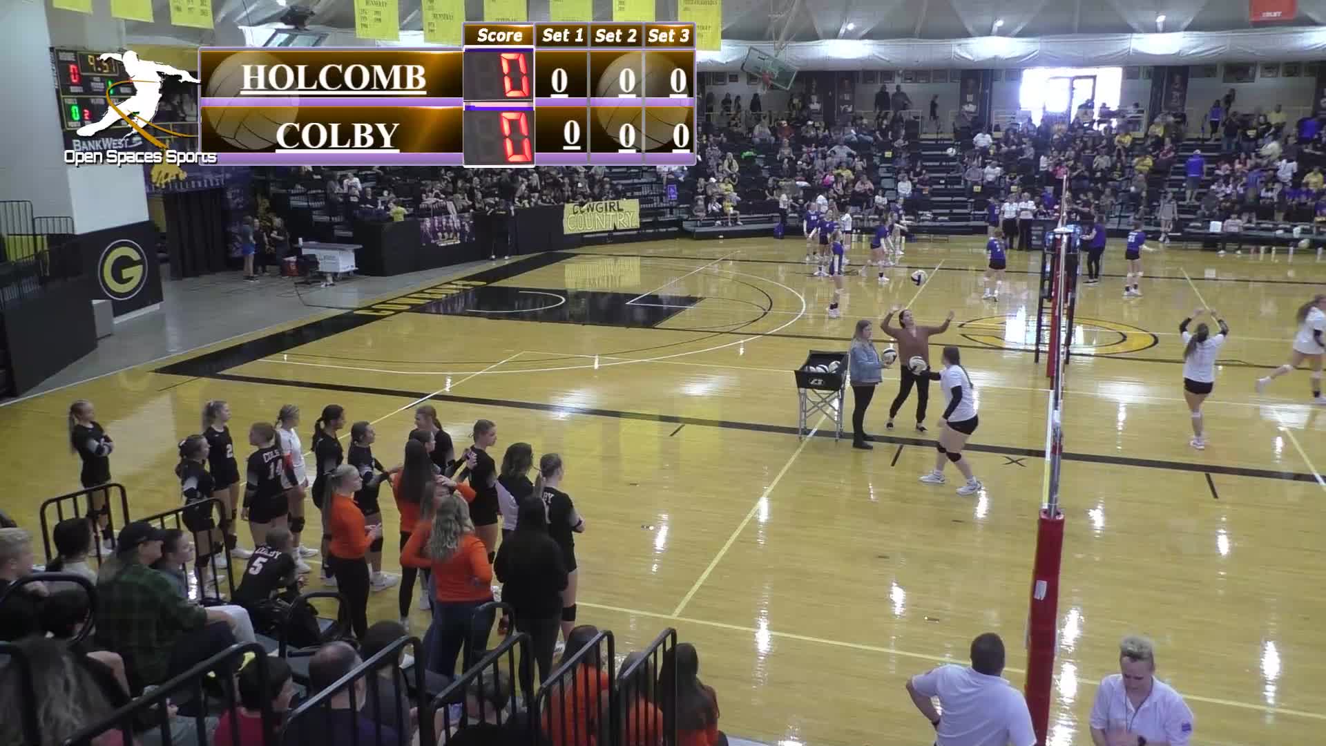 Colby vs (3A SubState 1st Round) Volleyball OpenSpacesSports1