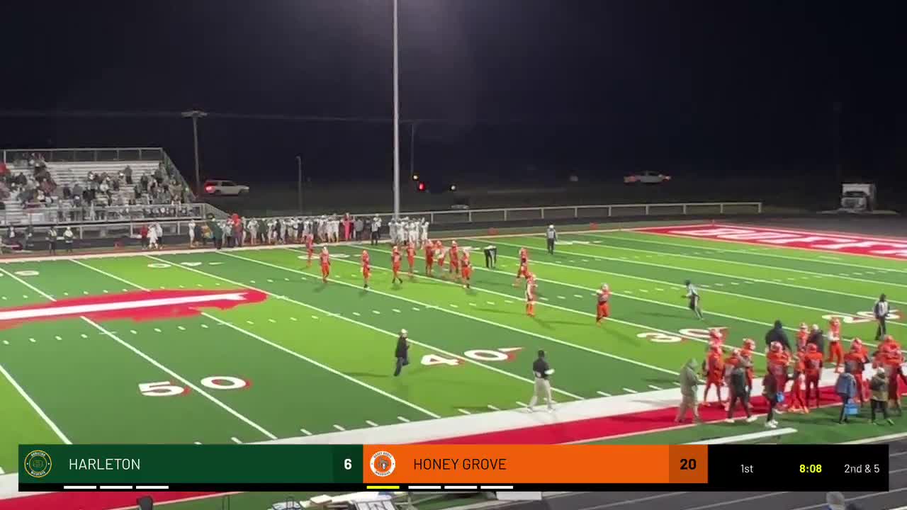 Harleton Wildcats vs Honey Grove Warriors Football HGAthletics