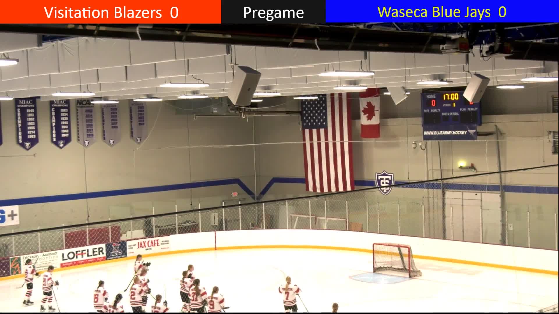 HS Hockey Visitation vs Waseca Hockey VisitationBroadcasts