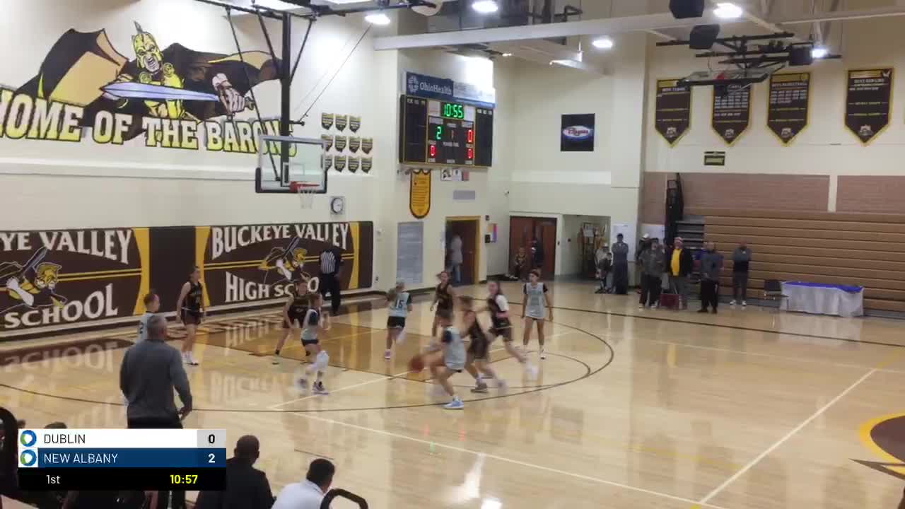 NA 6th girls vs Dublin hoops 4 change championship Basketball