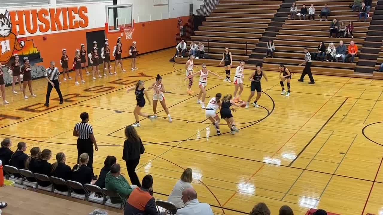 Hersey HS gvb vs Rolling Meadows HS Basketball WolverinasBB