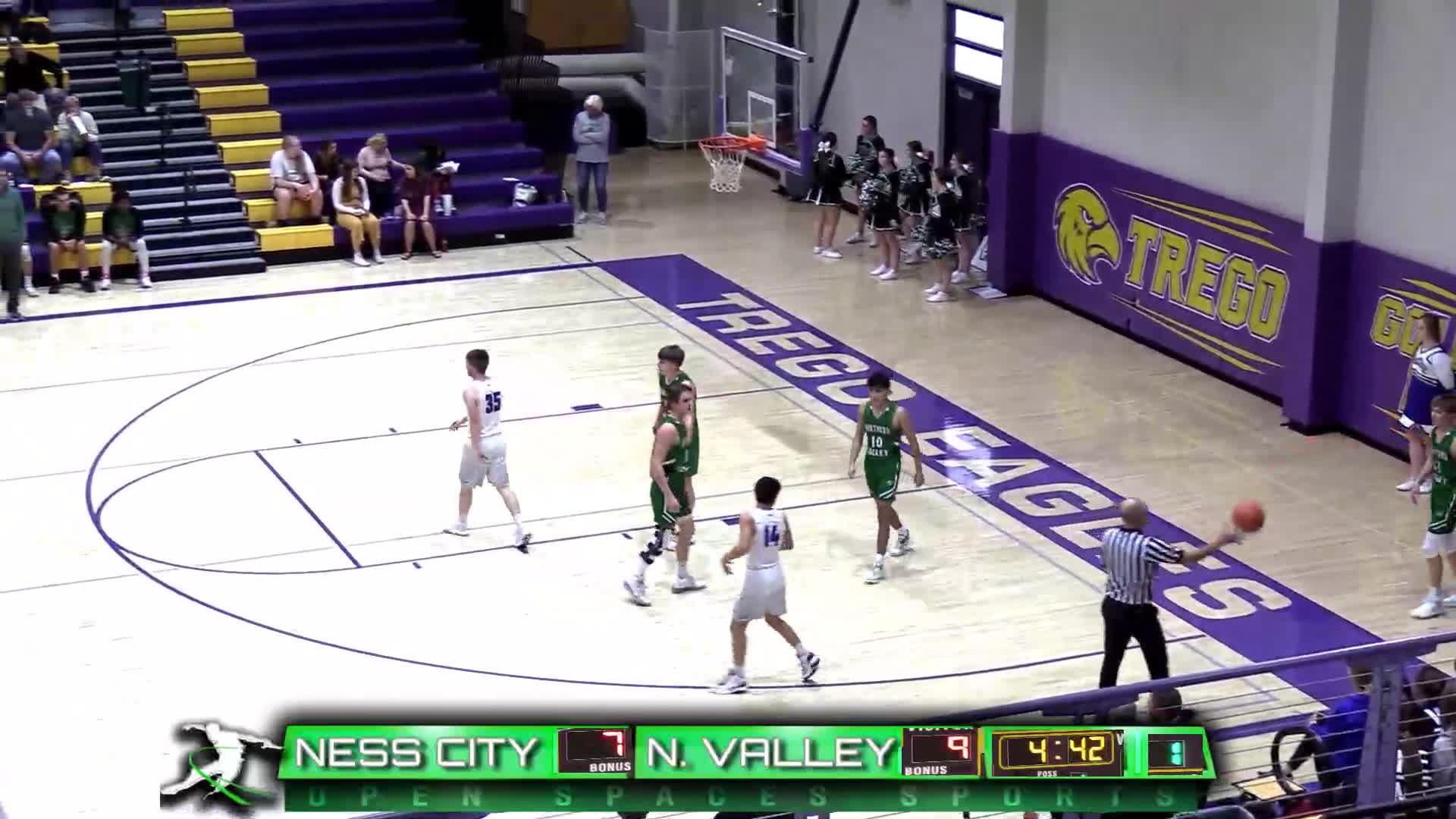 Northern Valley vs Ness City (Boys) Basketball OpenSpacesSports2