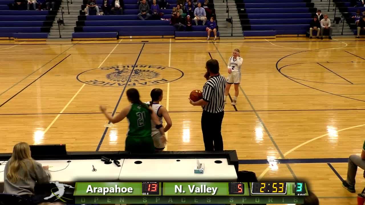 Northern Valley Arapahoe JV (1/2 Girls and 1/2 Boys) Basketball