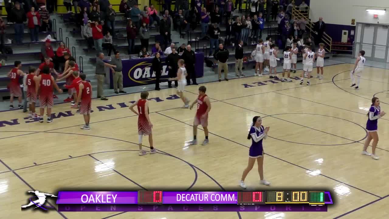 OAKLEY VS DECATUR COMM. (BOYS) Basketball OpenSpacesSports3