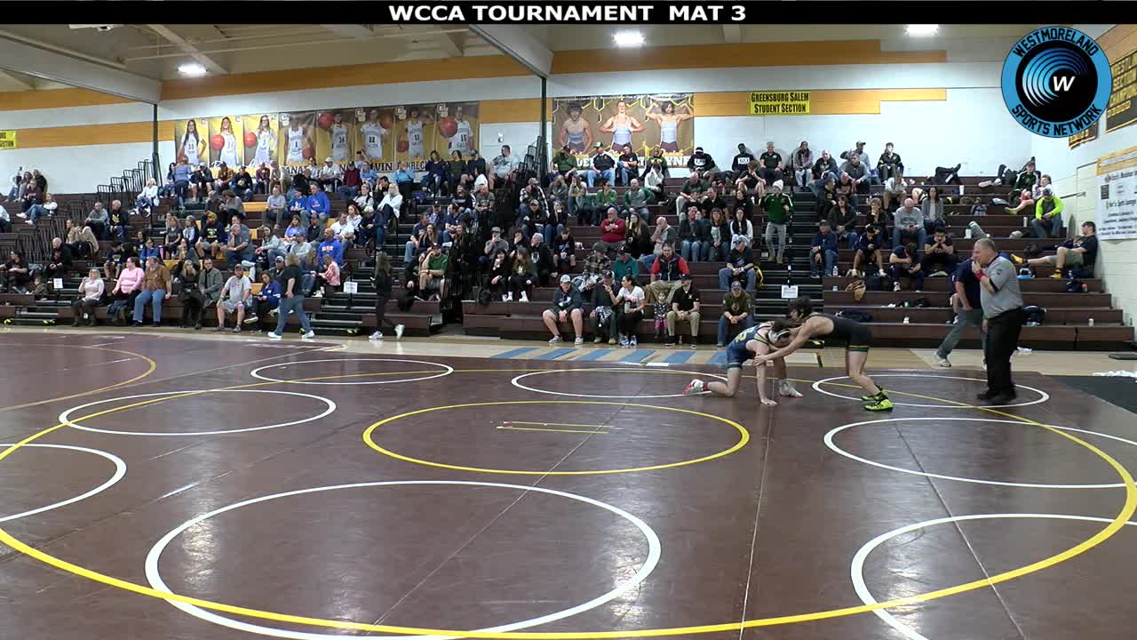 WCCA Wrestling Tournament Mat 3 Wrestling WestmorelandSports3