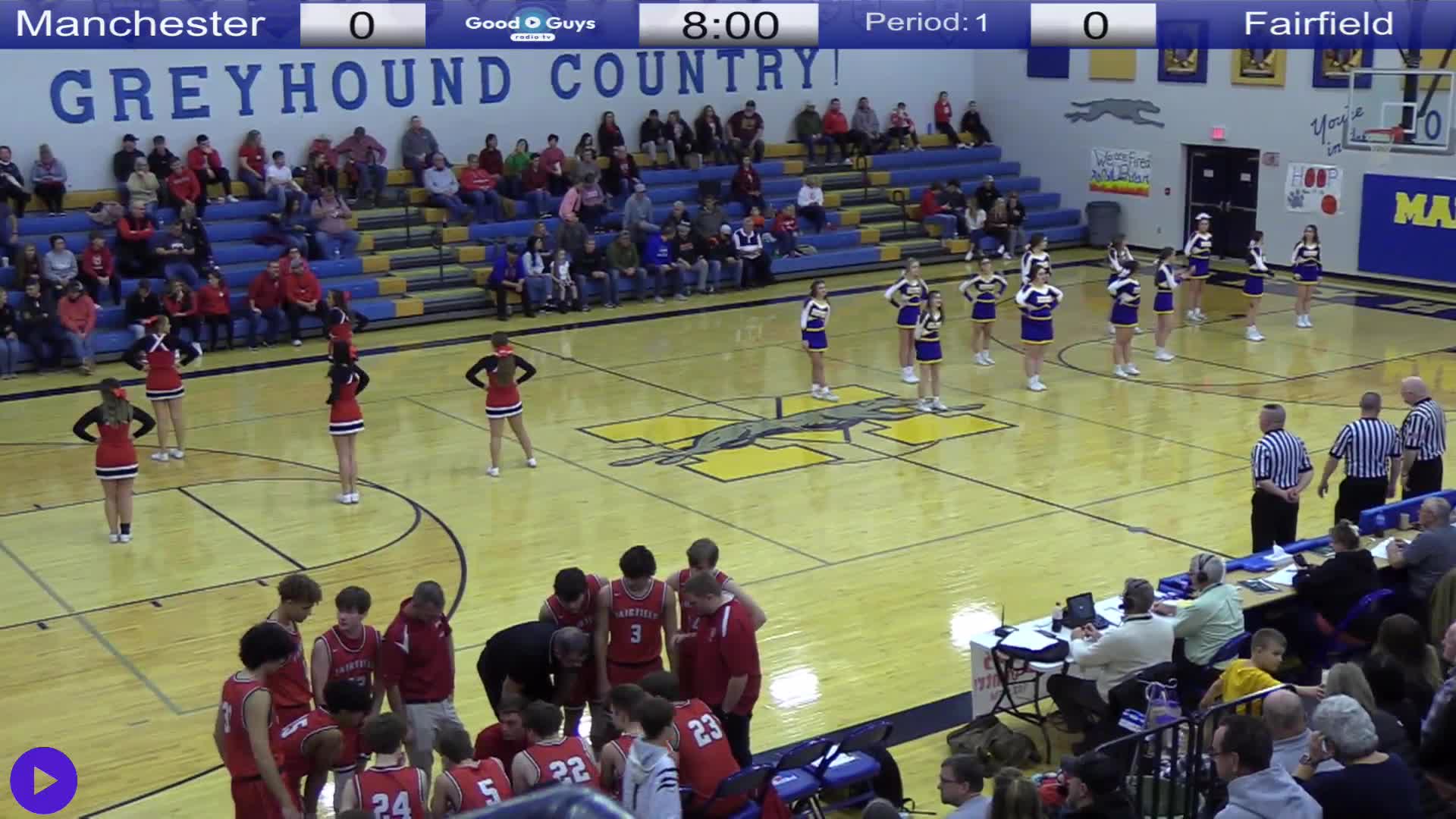 Fairfield at Manchester Boys Basketball Basketball goodguysradiotv