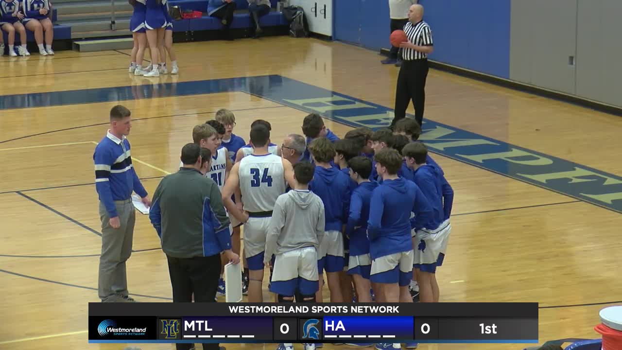 Mount Lebanon at Hempfield Area Basketball WestmorelandSports2