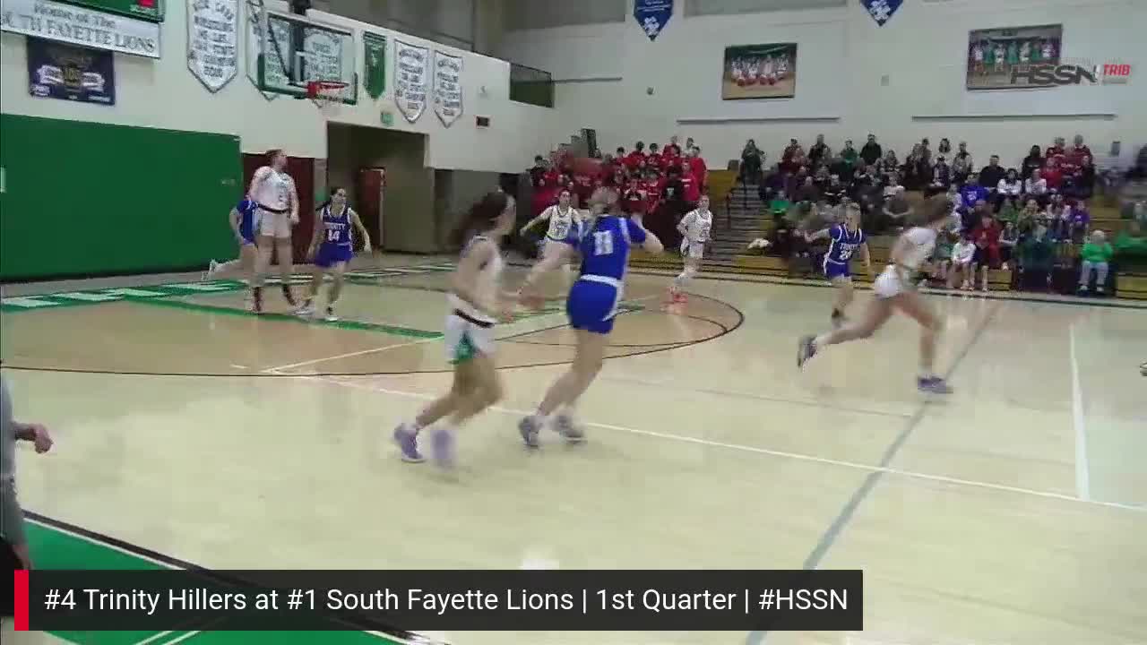 Wpial Girls Basketball Trinity At South Fayette Basketball