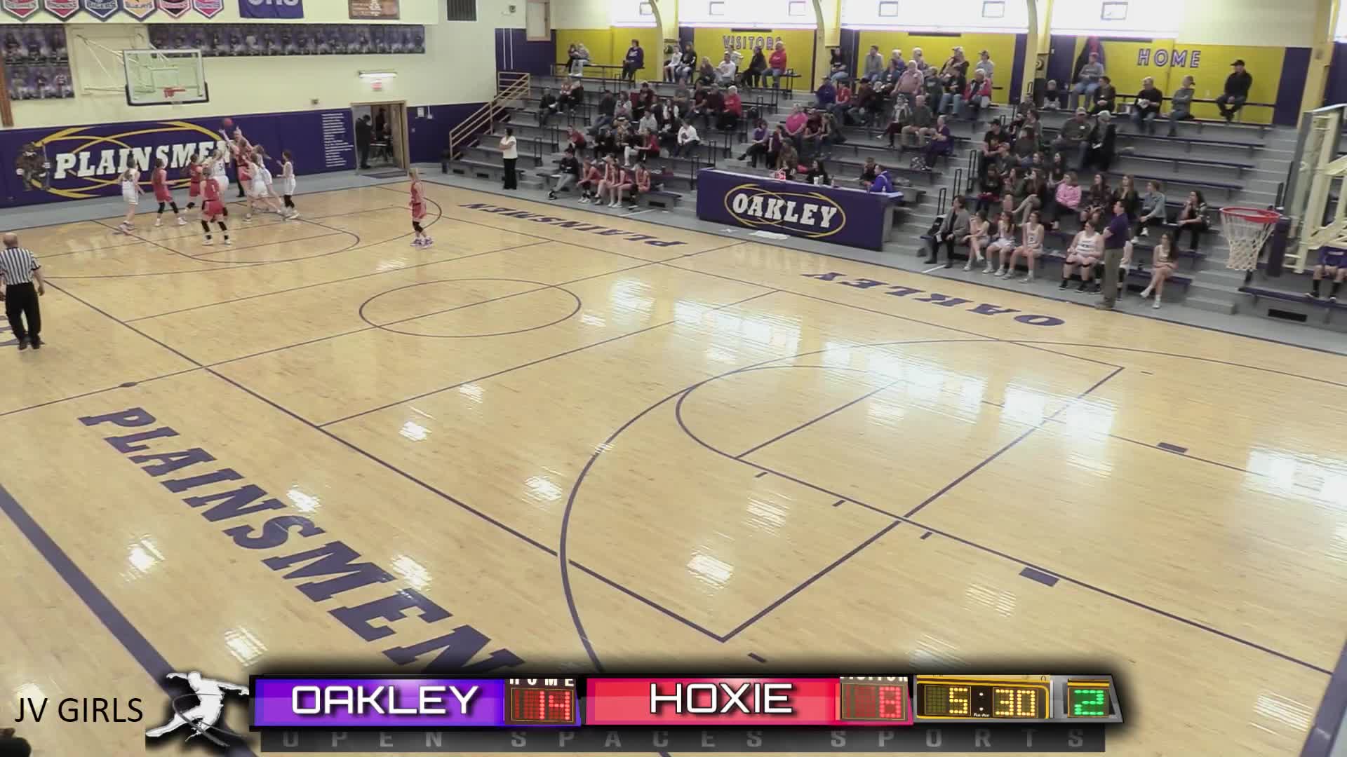 Hoxie Oakley JV (G&B) Basketball OpenSpacesSports2