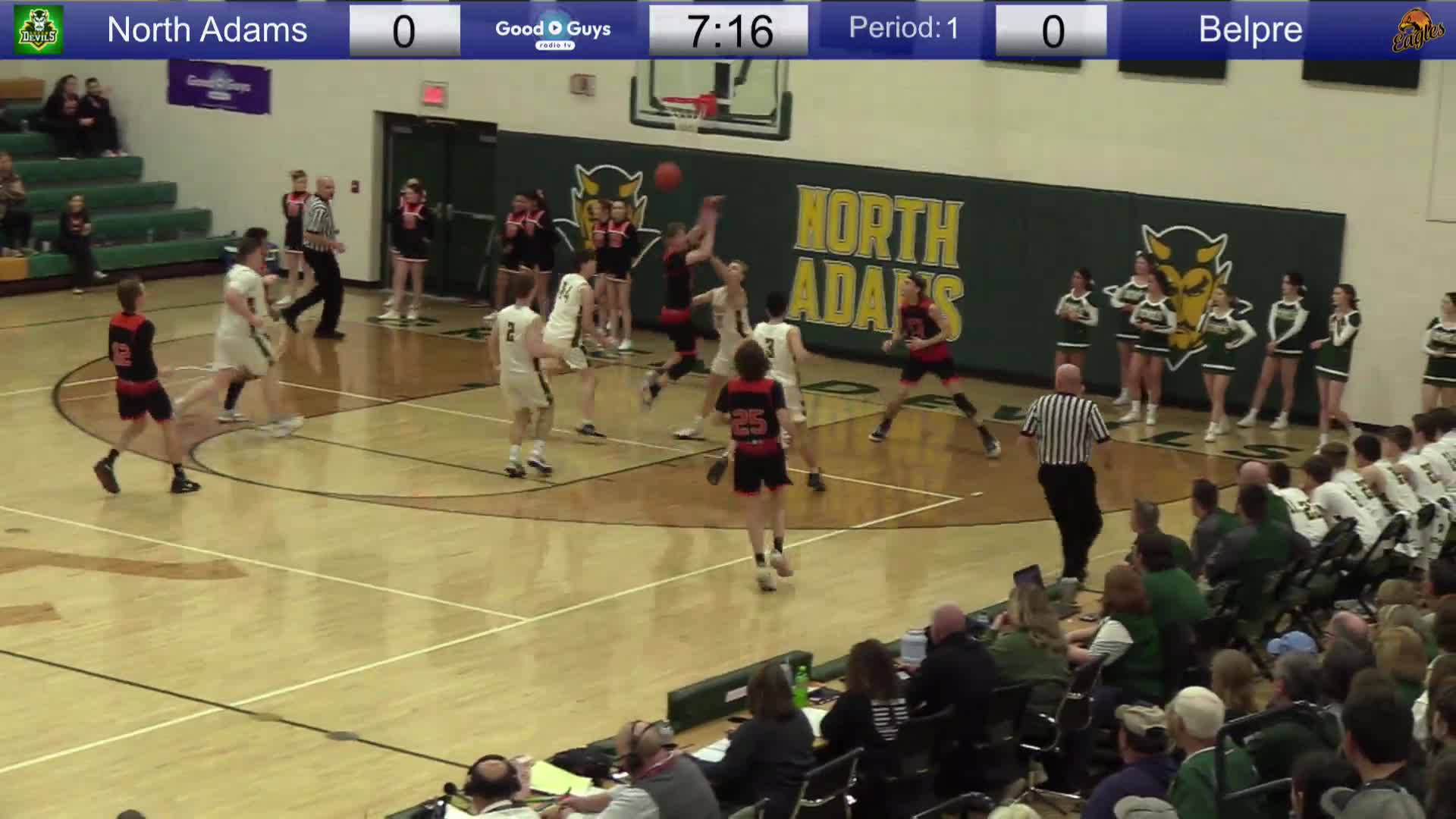 Belpre At North Adams Boys Tournament Basketball Basketball