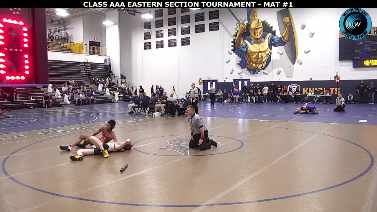 Class AAA Eastern Section Wrestling Tournament Mat 1 Wrestling