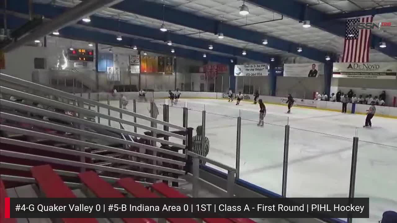 PIHL Hockey Playoffs Quaker Valley at Indiana Hockey TribLIVEHSSN1