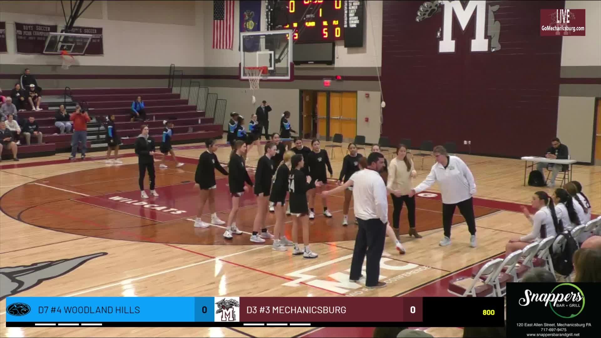 Girls Varsity Basketball vs. Woodland Hills (PIAA 5A State Tournament