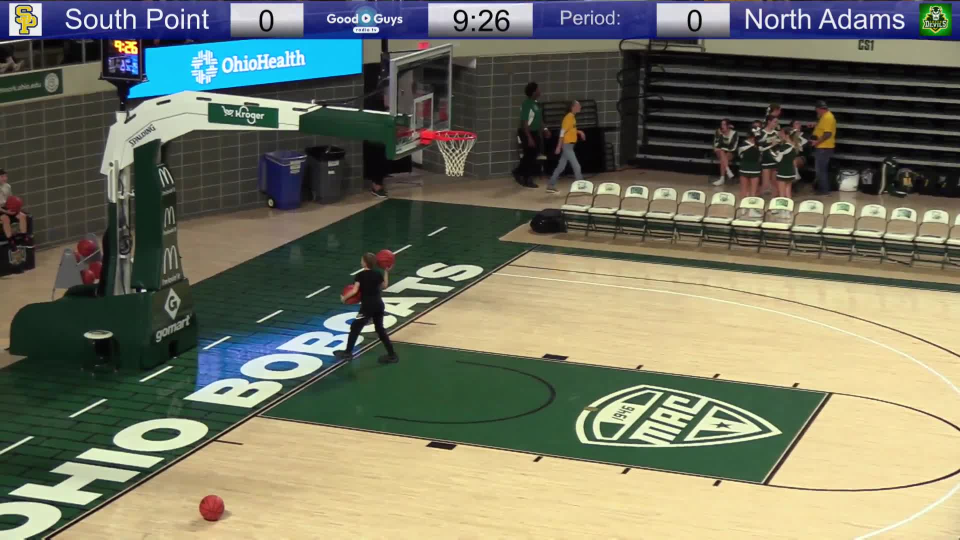 North Adams VS South Point Tournament Basketball At OU Convo