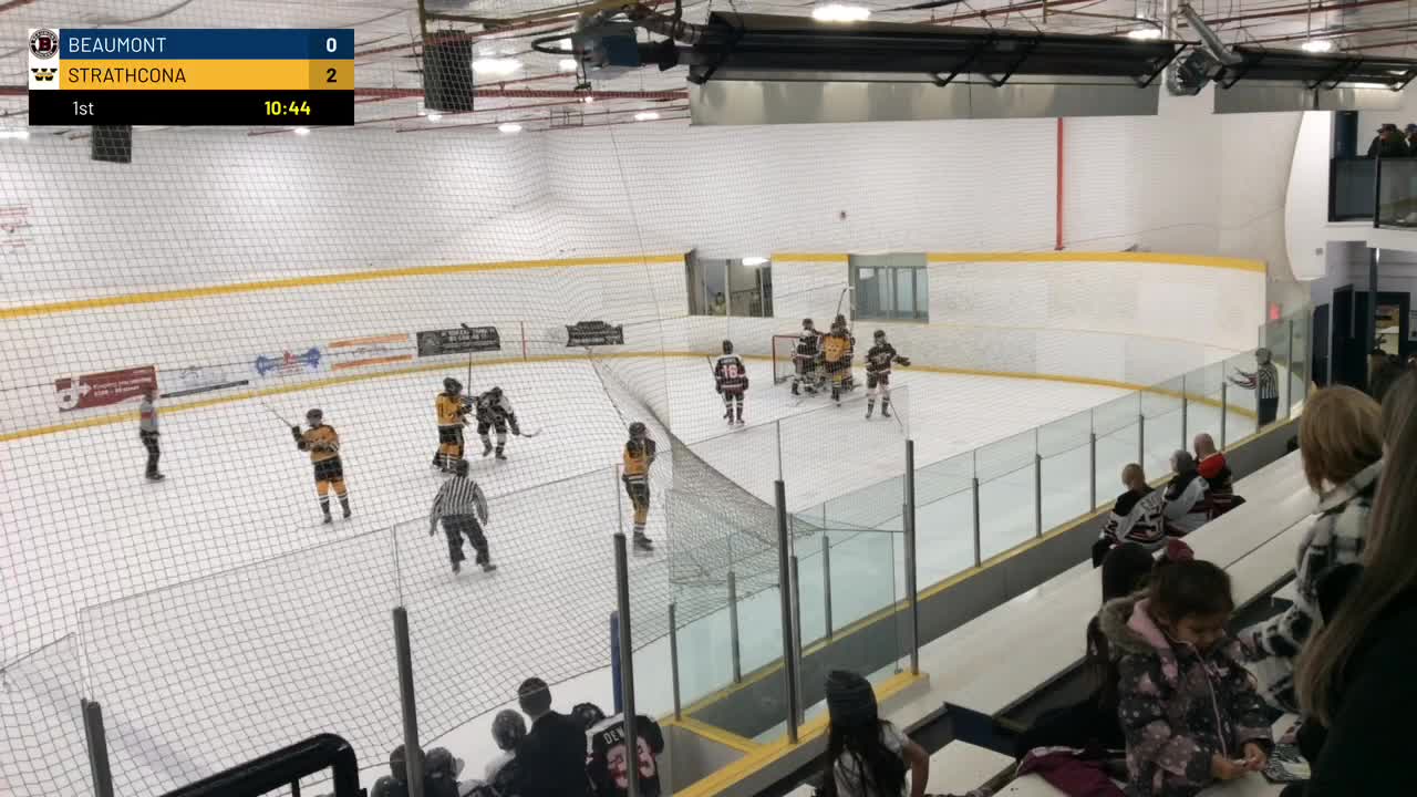 Playoff 2 vs Beaumont Hockey WarriorsU18AA