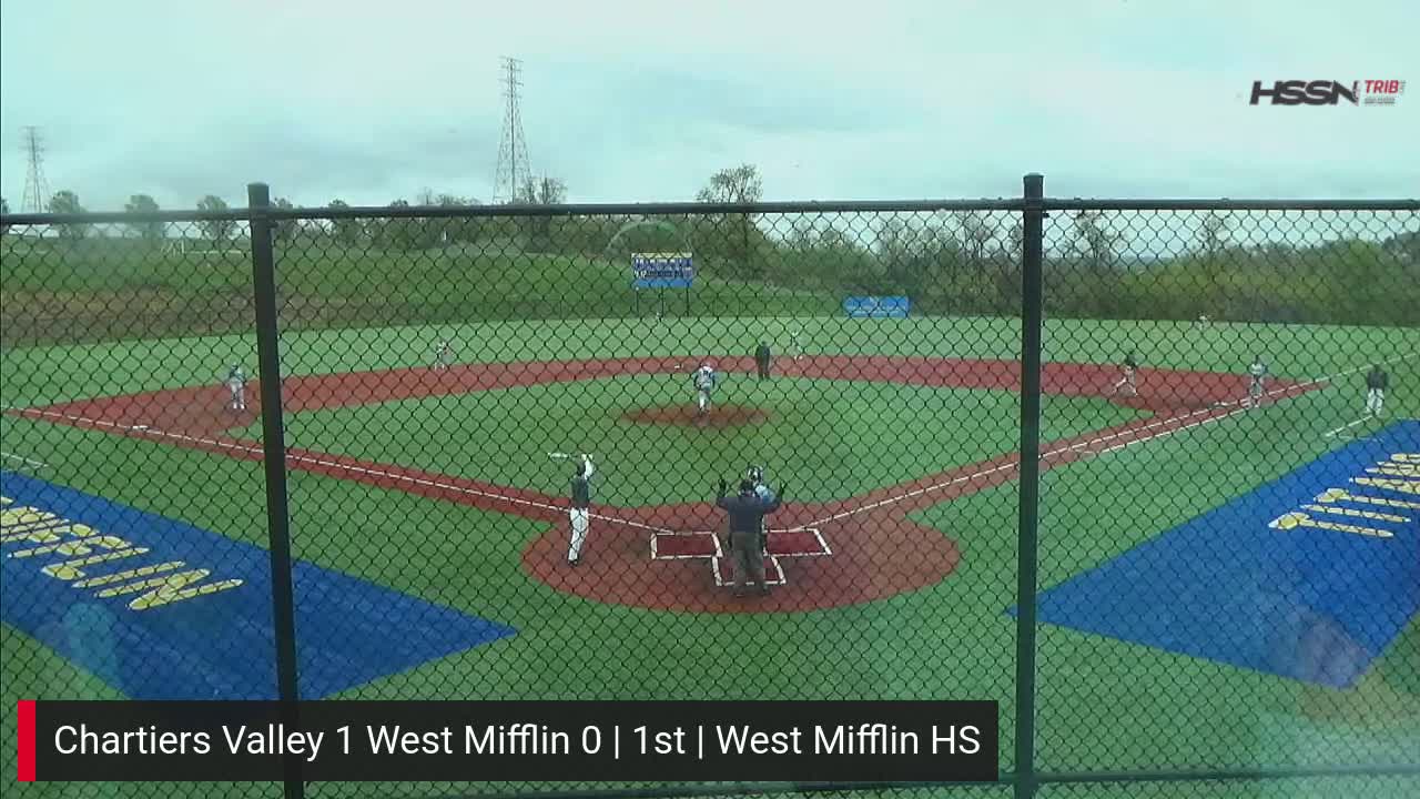 WPIAL Baseball Chartiers Valley at West Mifflin Baseball