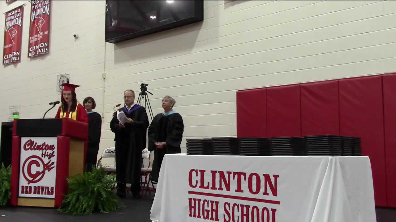 Clinton High School 2023 Graduation General 56News