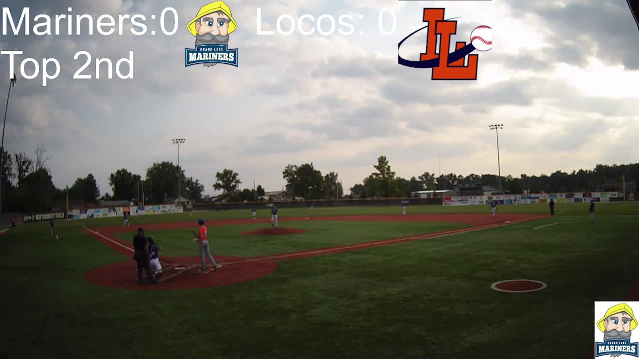 Grand Lake Mariners vs Lima Locos Baseball GrandLakeMarinersBaseball