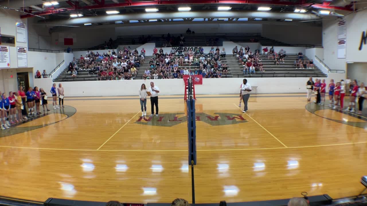 2023 TGCA 1A4A AllStar Volleyball Game Volleyball BellvilleSports