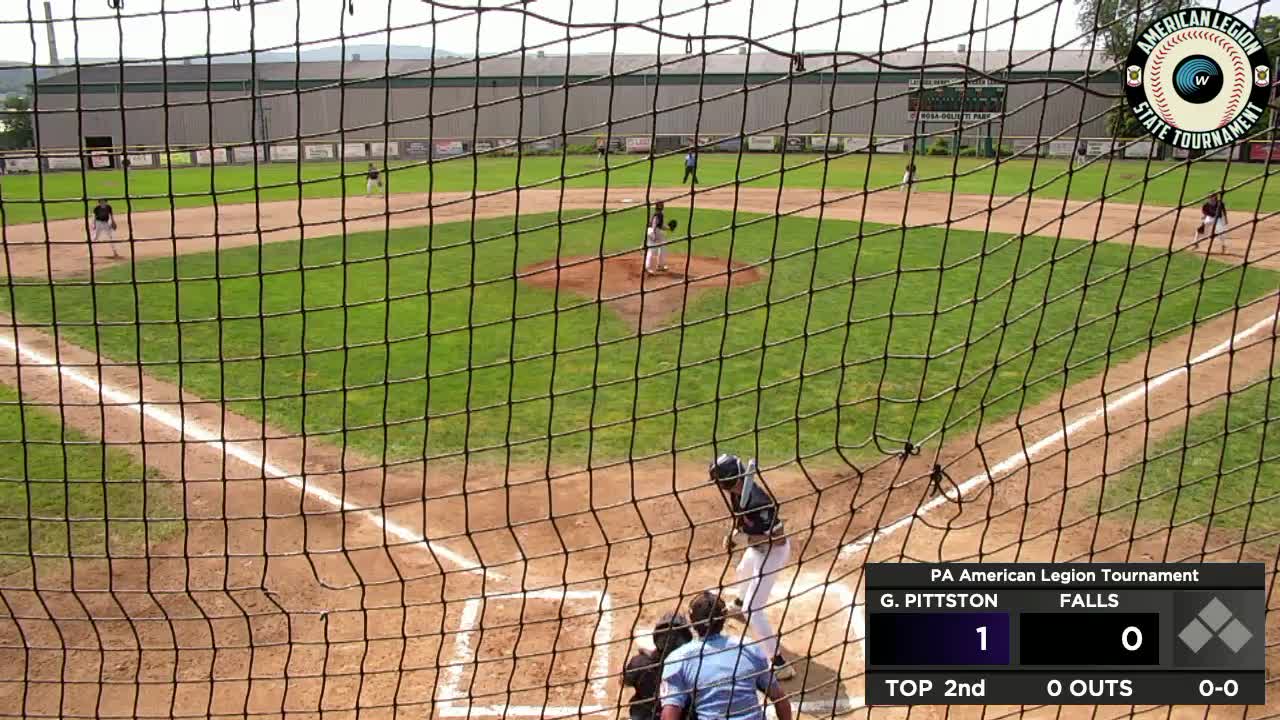 Game 5 Falls vs. Greater Pittston (PA American Legion Baseball