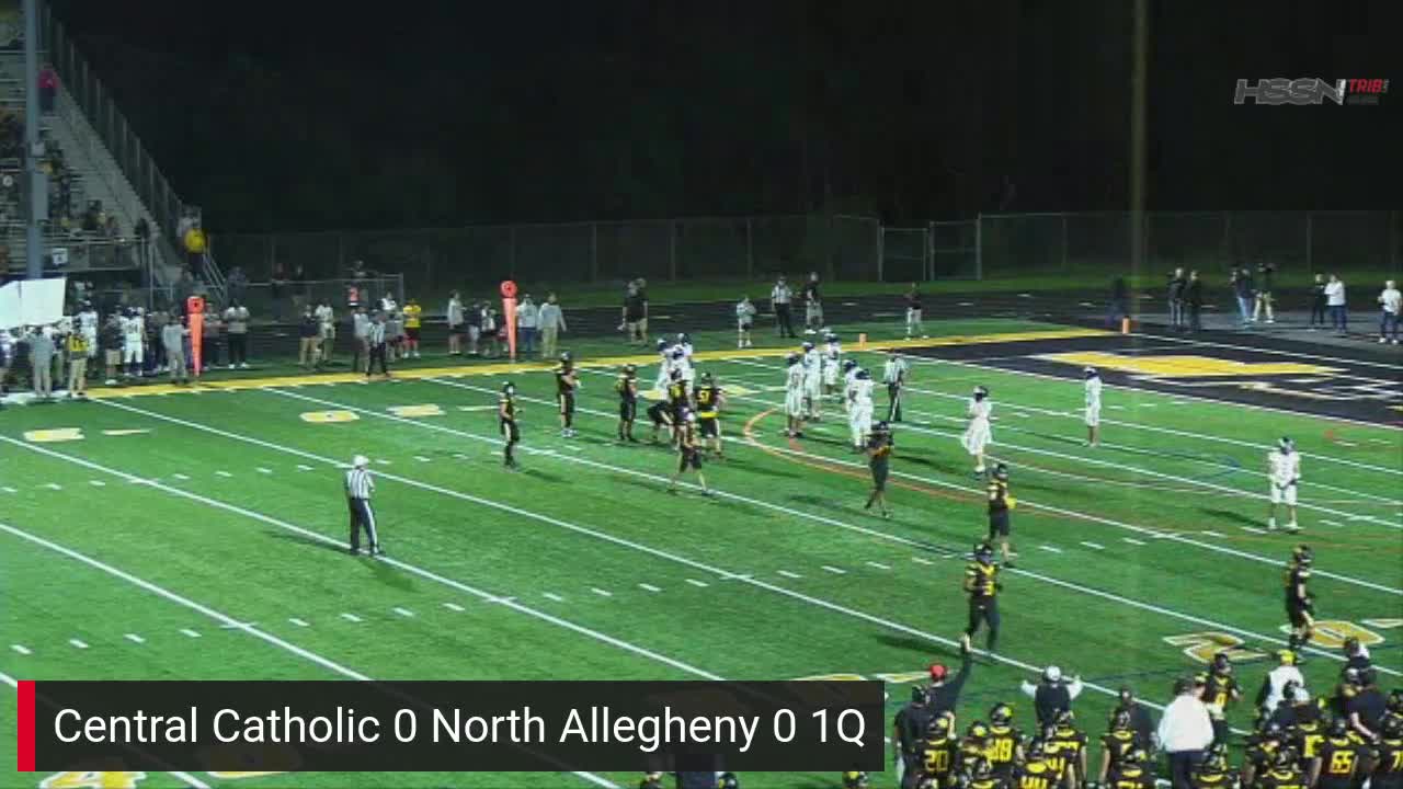 WPIAL Football Central Catholic at North Allegheny Football