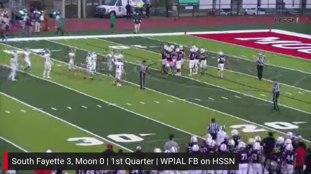 Wpial Football South Fayette At Moon Football Triblivehssn4