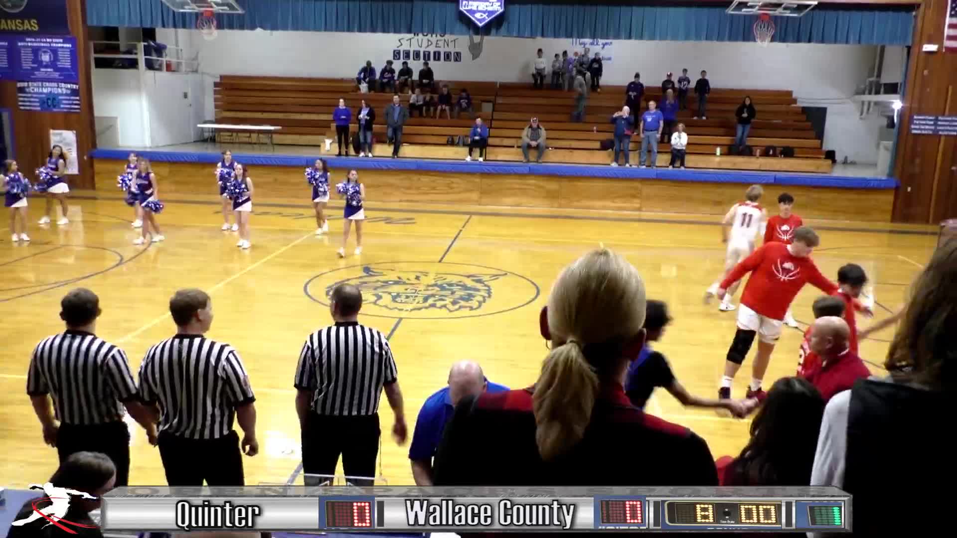 Quinter Vs. Wallace County (B) NWKL Semifinals | Basketball ...