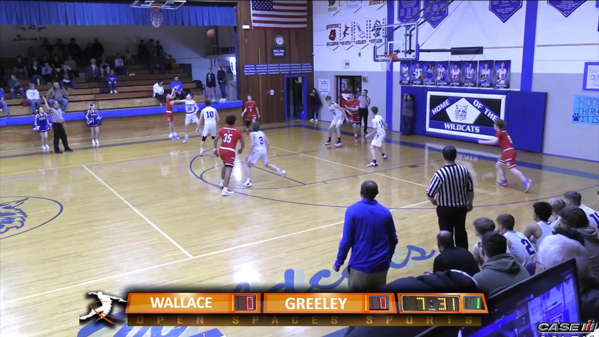 Greeley County @ Wallace County (B) 1A Div II | Basketball ...