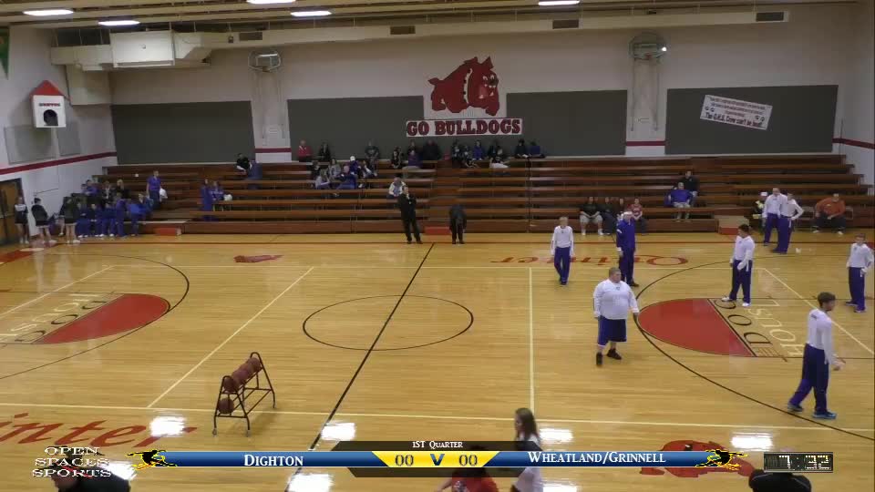Dighton vs Wheatland/Grinnell (Boys) Basketball OpenSpacesSports2