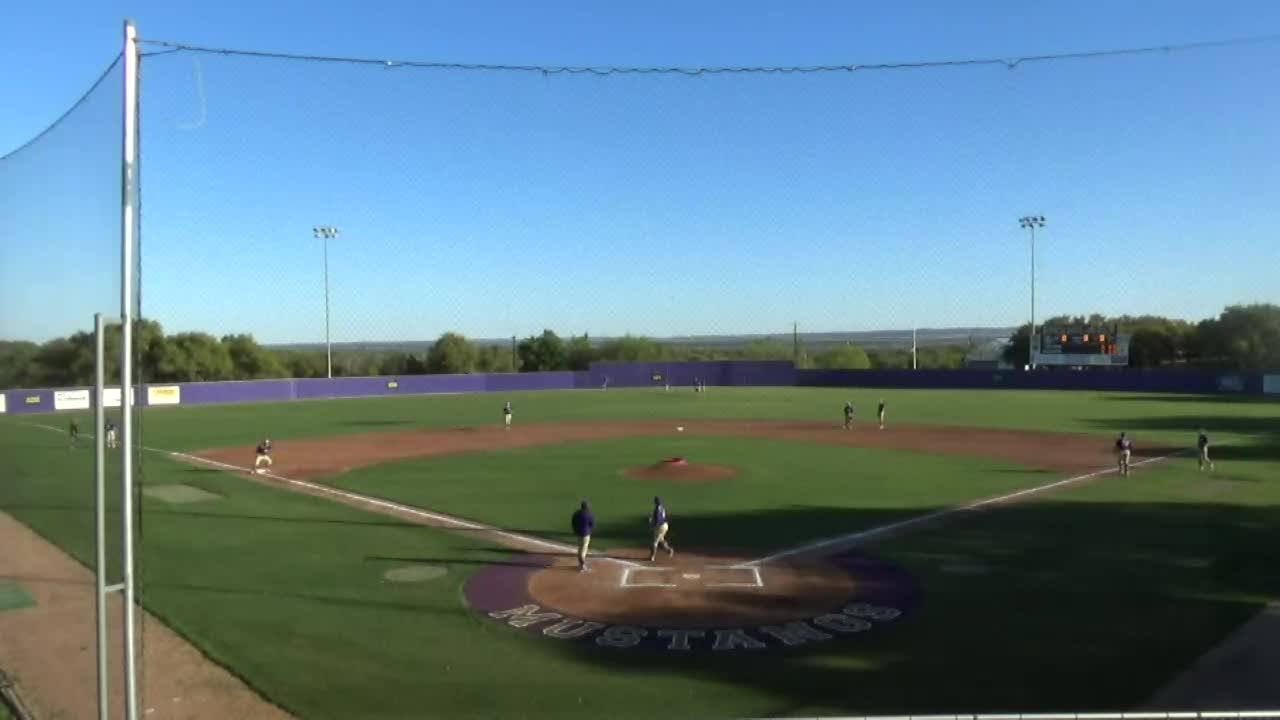 Dripping Springs Tigers at Marble Falls Mustangs Baseball