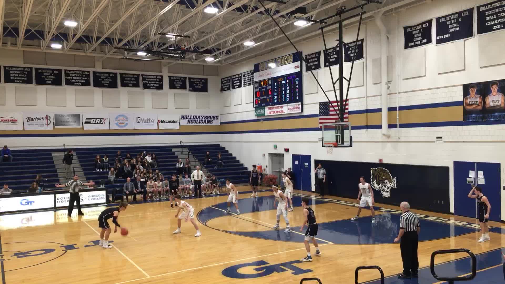 Hollidaysburg vs Mifflin County | Basketball | hasdboysbasketball