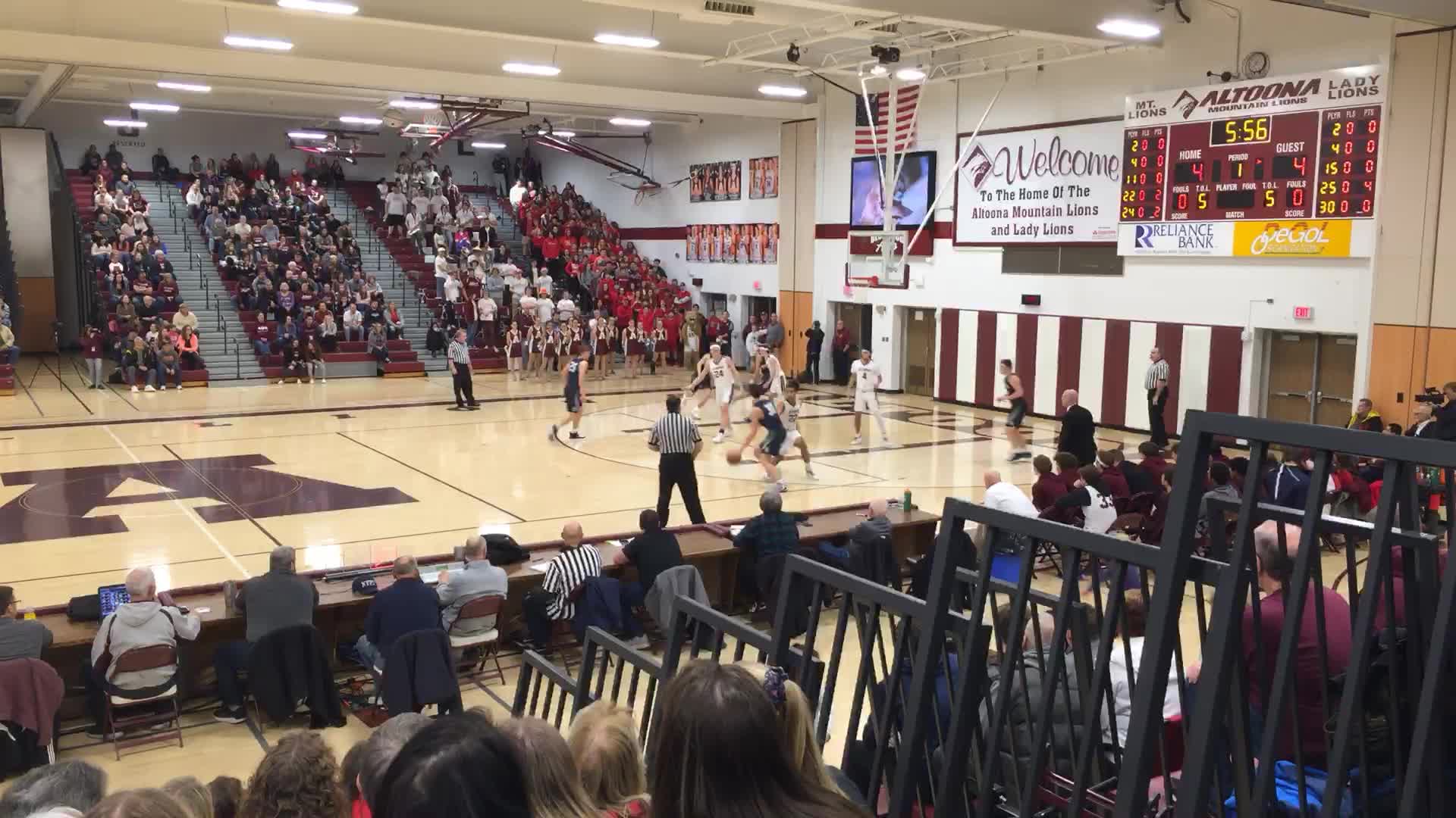 Hollidaysburg vs. Altoona | Basketball | hasdboysbasketball