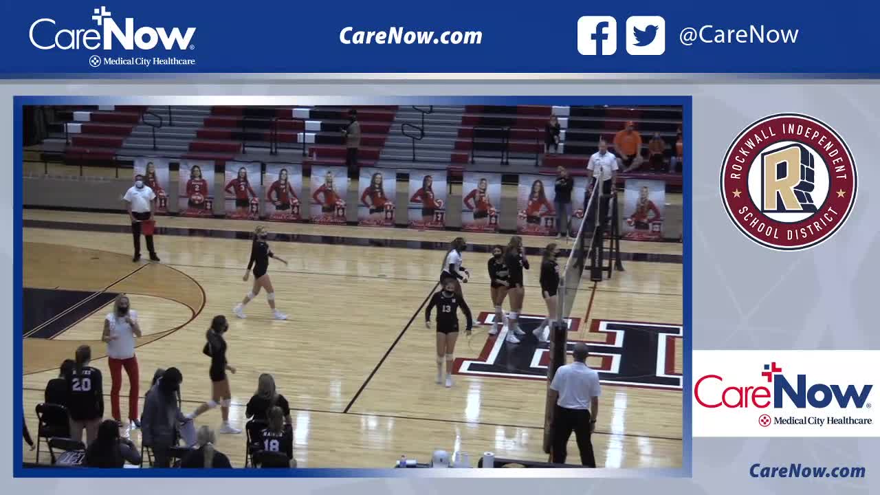 Rockwall vs Rockwall-Heath Volleyball | Volleyball | Sportsgram1