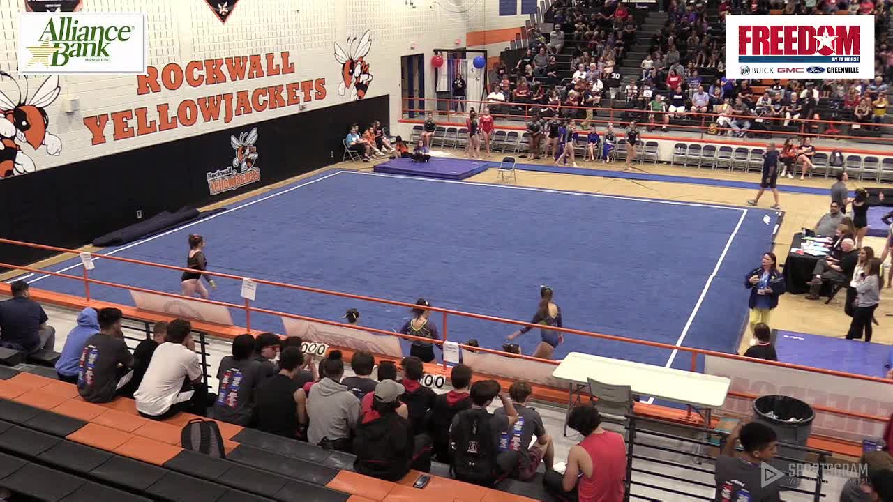 Texas high school gymnastics state championships optional girls floor