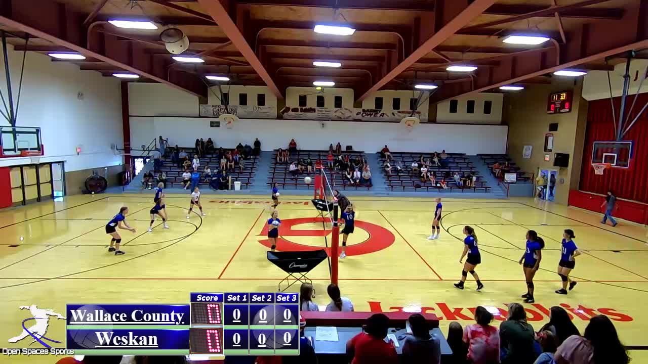 Weskan vs Wallace County | Volleyball | OpenSpacesSports5