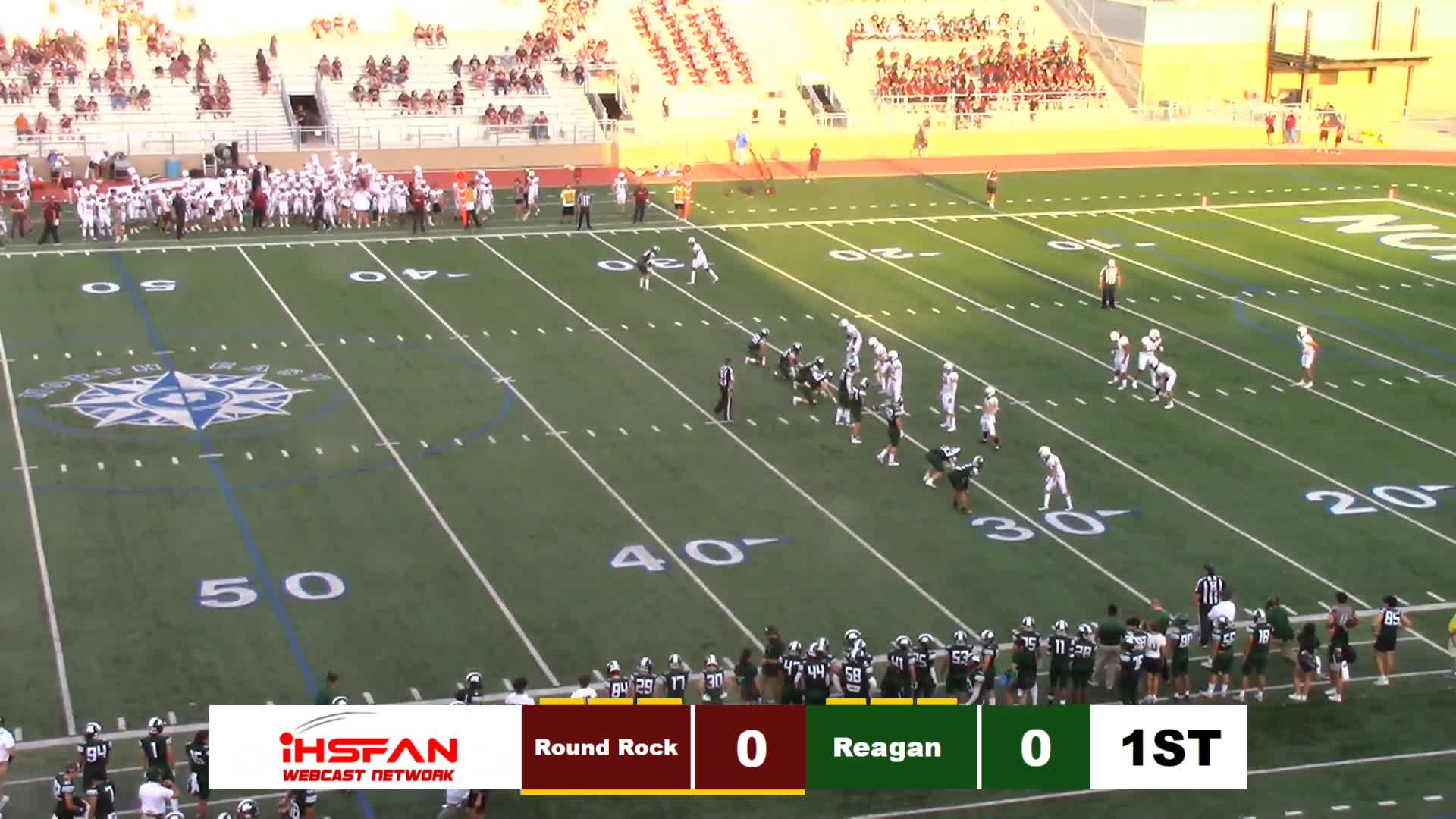 Round Rock Dragons at Reagan Rattlers | Football | IHSFAN6