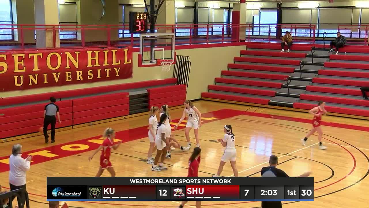 Kutztown at Seton Hill (Women) | Basketball | WestmorelandSports1