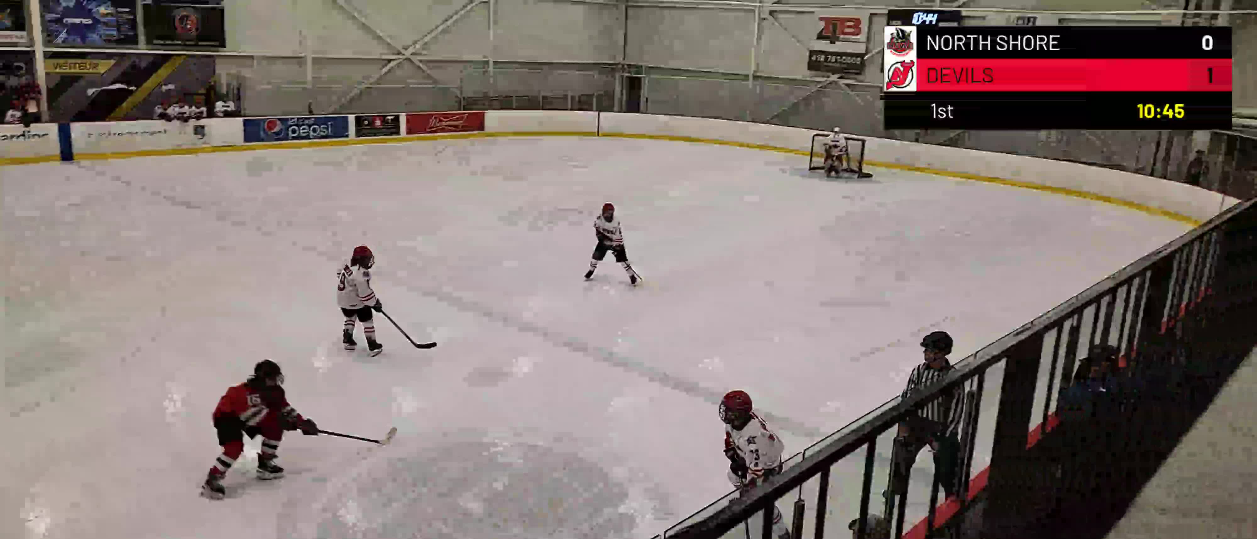 NJ Devils vs. North Shore Winter Club - PWQ Exhibition 2 | Hockey ...