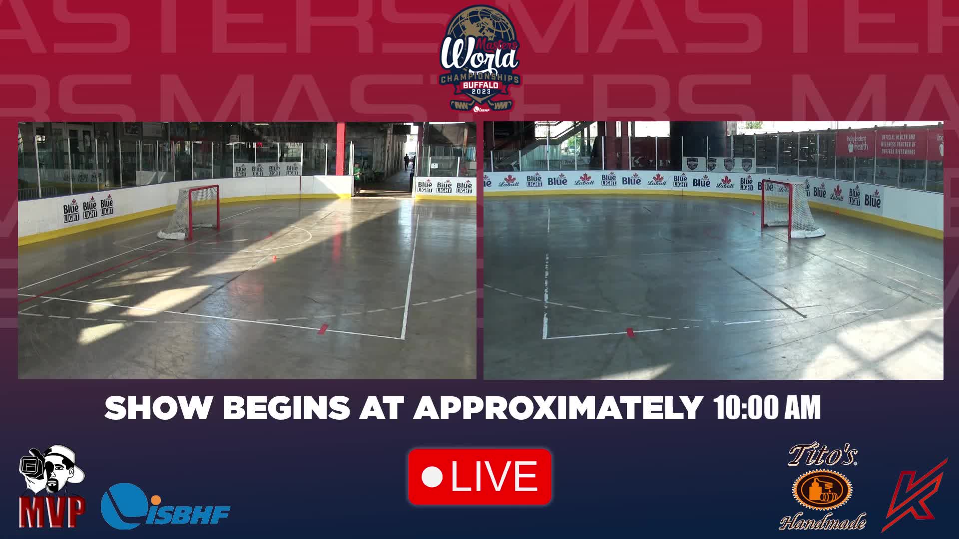 USA Ball Hockey Live coverage of the Masters World Championships Live Stream, Scores, Schedule