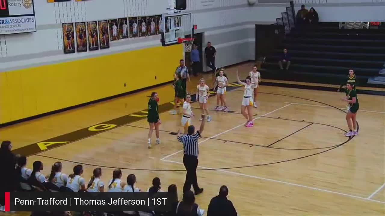 WPIAL Girls Basketball - Penn-Trafford at Thomas Jefferson | Basketball ...