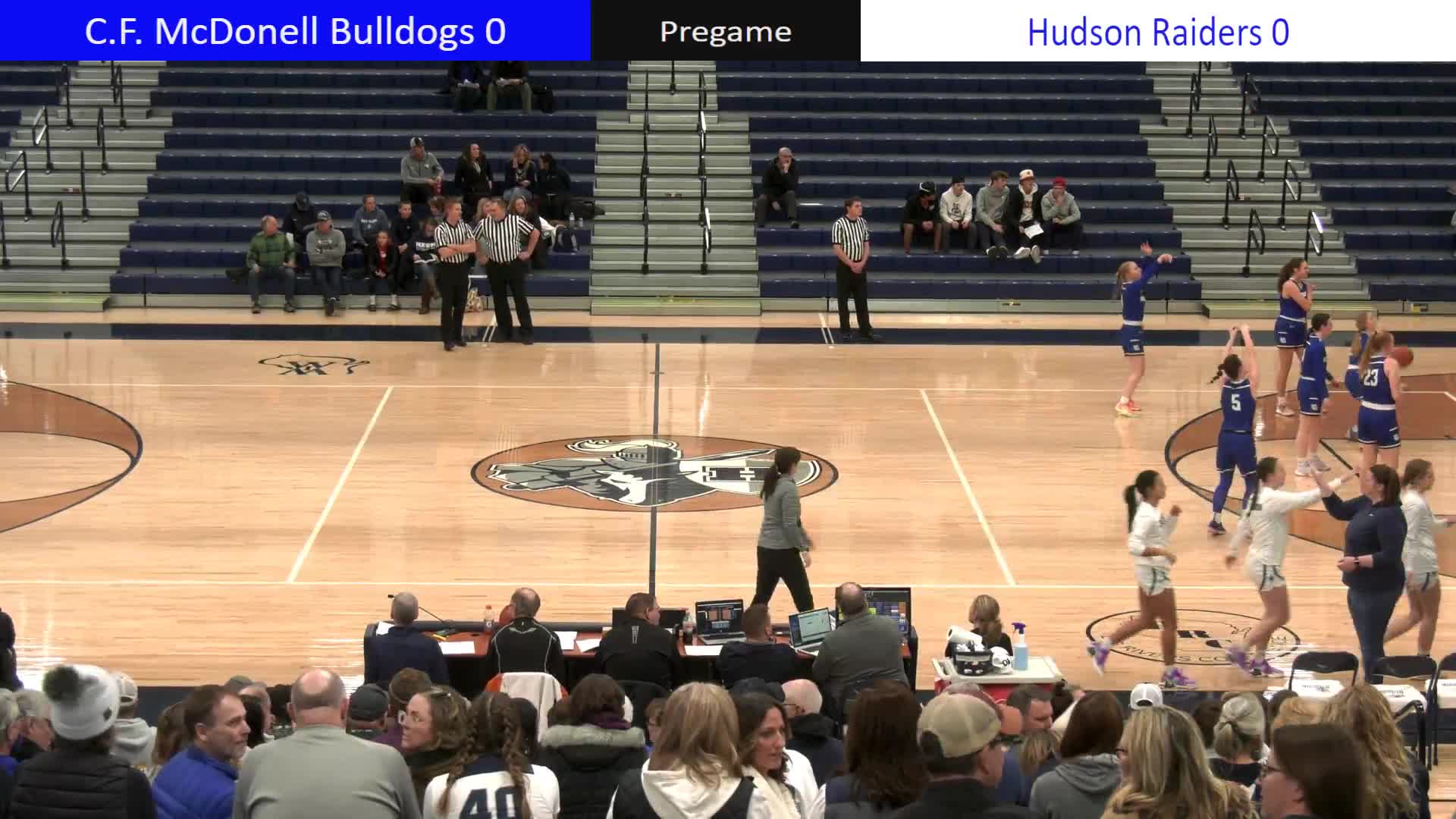 Girls Basketball: CF McDonell vs Hudson | Basketball | HudsonBroadcasting