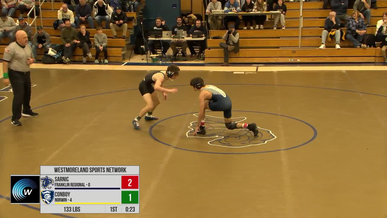 Franklin Regional at Norwin | Wrestling | WestmorelandSports1