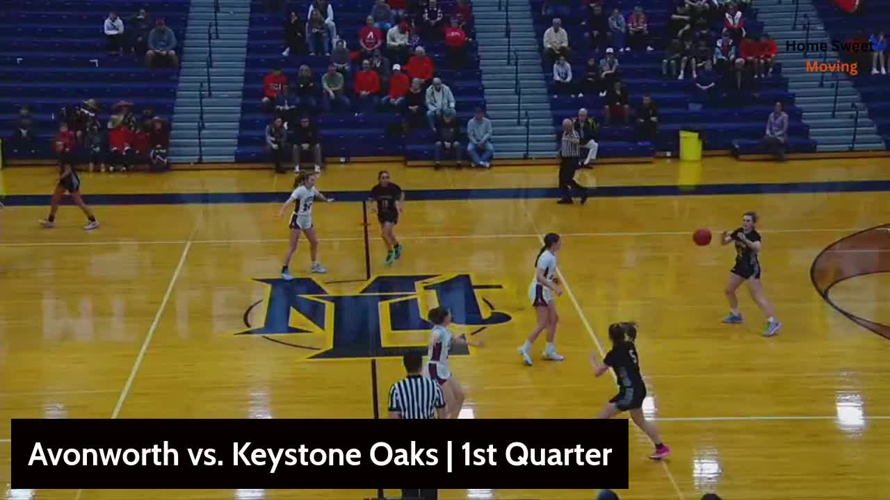 WPIAL Girls Basketball 3A Quarterfinals - Keystone Oaks vs. Avonworth ...